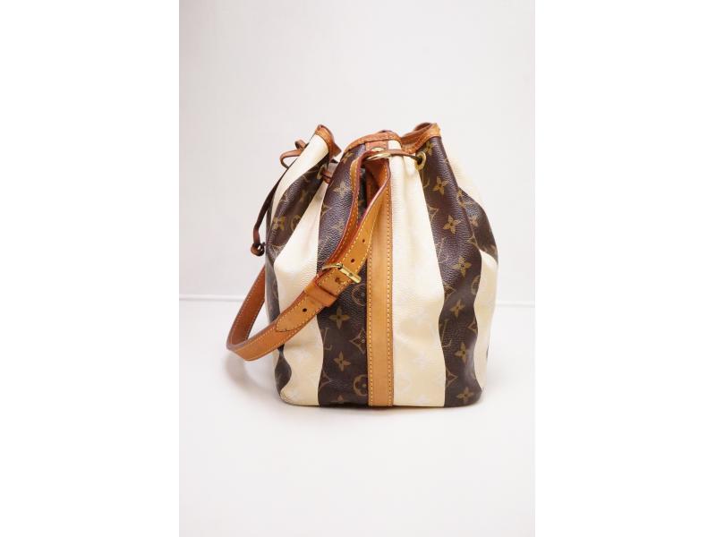 Authentic Pre-owned Louis Vuitton LV Monogram Rayures Striped Petit Noe Shoulder Bag M40564 211078