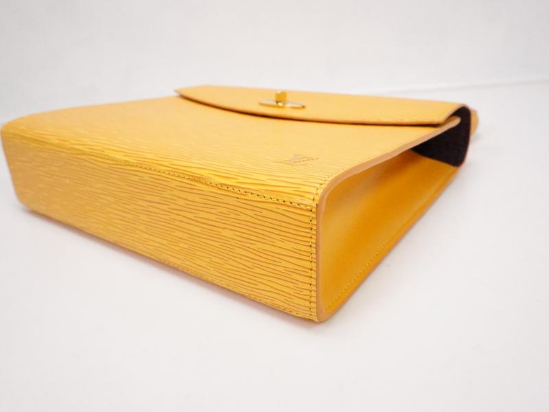 Authentic Pre-owned Louis Vuitton Epi Tassili Yellow Malesherbes Handbag Purse M52379 220136  