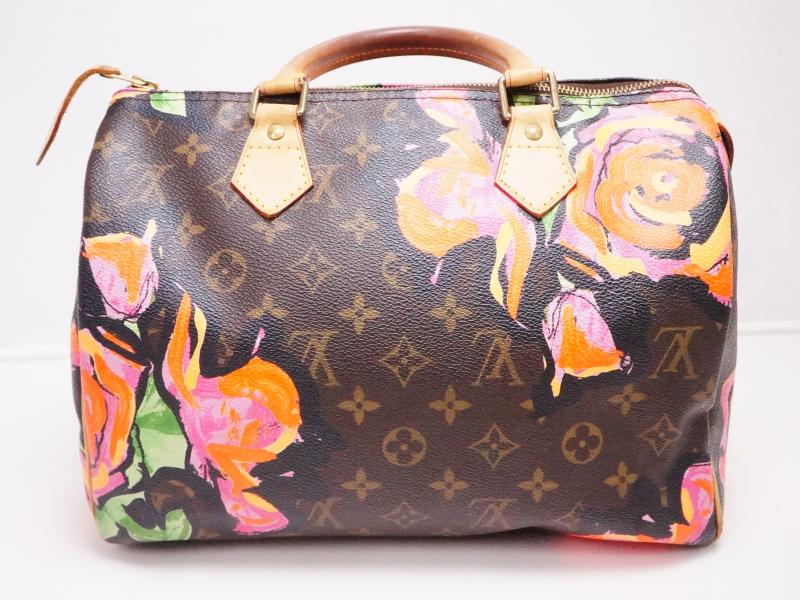 Authentic Pre-owned Louis Vuitton LV Limited Monogram Roses Speedy 30 Stephen Sprouse M48610 2200503
