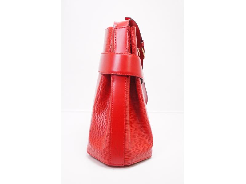 Authentic Pre-owned Louis Vuitton Epi Rouge Castillan Red Sac D'epaule Shoulder Bag M80207 230003  