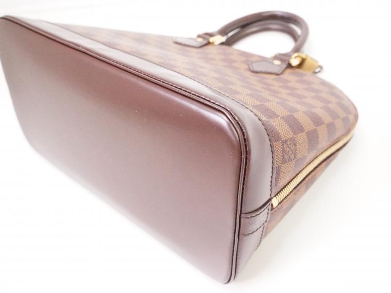 Authentic Pre-owned Louis Vuitton Lv Damier Ebene Alma Hand Tote Bag Purse N51131 132261
