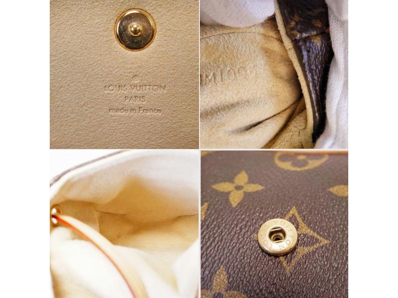 Authentic Pre-owned Louis Vuitton Monogram Pochette Cancun Crossbody 2-way Bag Pouch M60018 210656