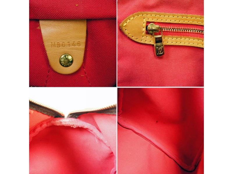 Authentic Pre-owned Louis Vuitton Limited Monogram Bay Speedy 30 Rose Ballerine Poppy M41989 220053