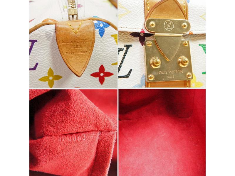 Authentic Pre-owned Louis Vuitton Monogram Multi Color Speedy 30 Duffle Hand Bag M92643 141250  